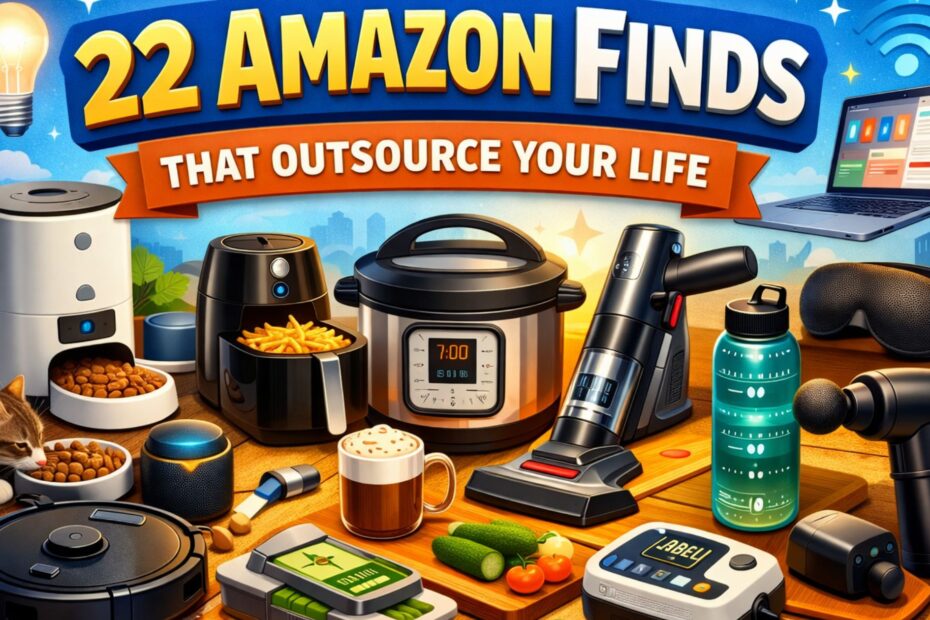 22 Amazon finds to outsource your entire life effort